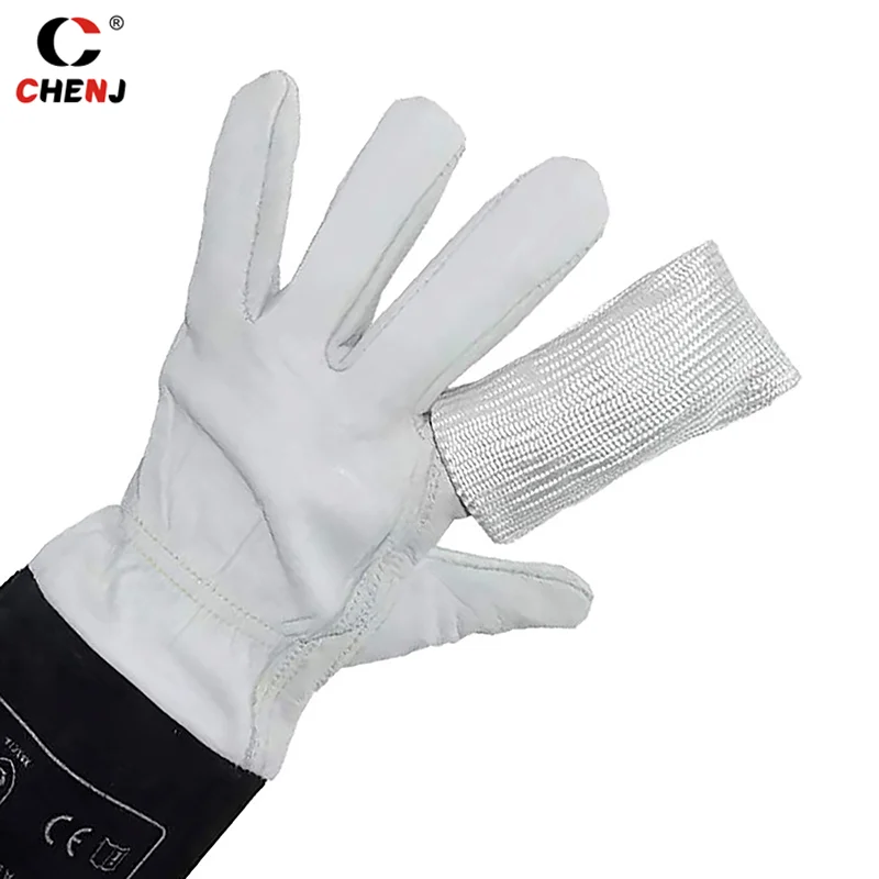 

Finger Tig Welding Gloves, Heat Shield Gloves For Tig Welding Welding Gloves Welding Supplies Accessories