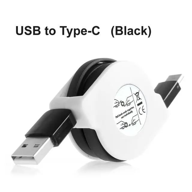 Przenośny kabel do ładowania i synchronizacji danych do iPhone'a 15 14 13 Plus Pro Max Kabel do ładowania USB typu C do Samsunga i nie tylko