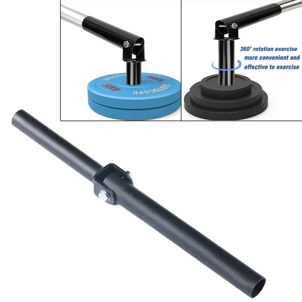 

Swivel Weight Plate Holders 25mm/50mm Sturdy Landmine Barbell Attachment Compact Easy To Install Landmine Handles Workout