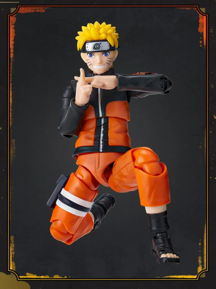 Blokees originali Naruto Shippūden Action Figures Uzumaki Naruto Modello di assemblaggio Giocattoli Uzumaki Boruto Anime Champion Class Gift
