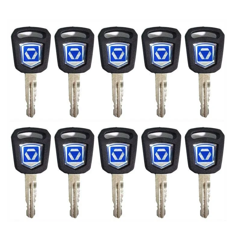 

Для XCMG 75DA 60D 215 200 ключ зажигания 10 шт. дверь новый стиль ключи экскаватора пусковой переключатель экскаватора