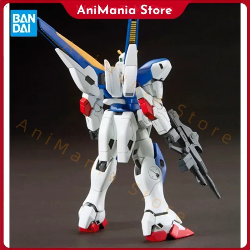 

Bandai Original GUNDAM Anime HGUC 1/144 LM314V21 VICTORY TWO GUNDAM Action Figure Toys Collectible Model Gifts for Children
