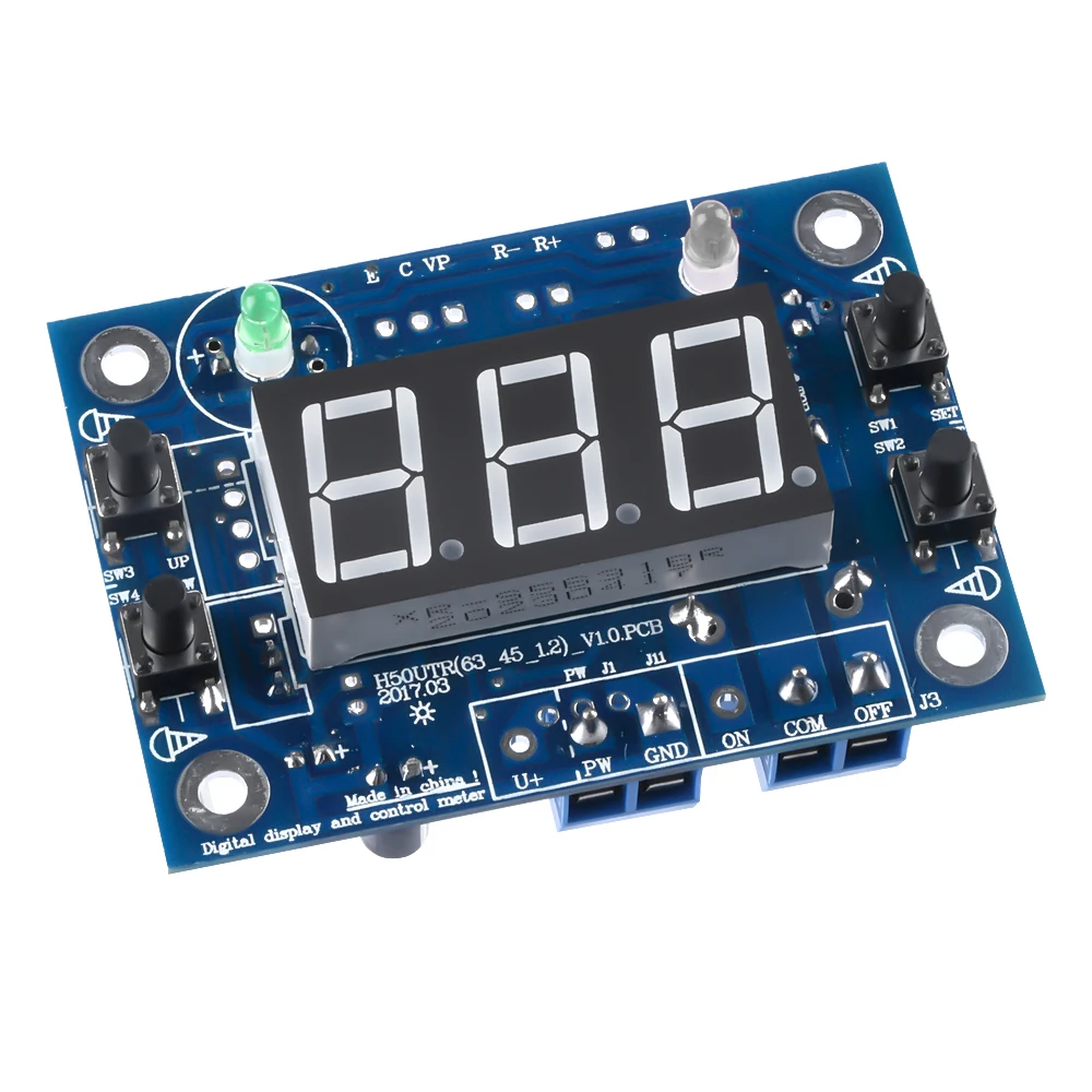 DC 12V 24V NTC Digitaler Temperatur-Thermostat -40 bis 300 Grad Temperaturregler-Schalter Messwerkzeug – Detail 7