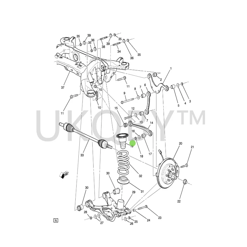 9014185 9014184 Suitable for Bu ic k La Crosse Left The inner handle of the front door handle is brown in color