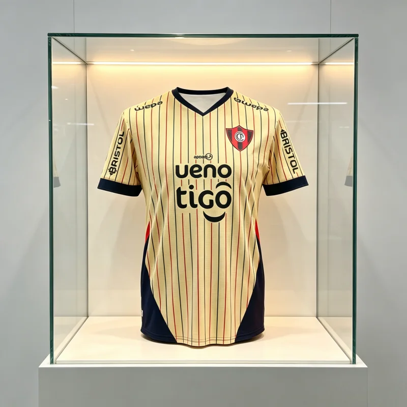 Traje de Entrenamiento Cerro Porteño 2026, Camiseta Deportiva con Estampado 3D, Camiseta de Secado Rápido para Deportes al Aire Libre - Para Padres e Hijos