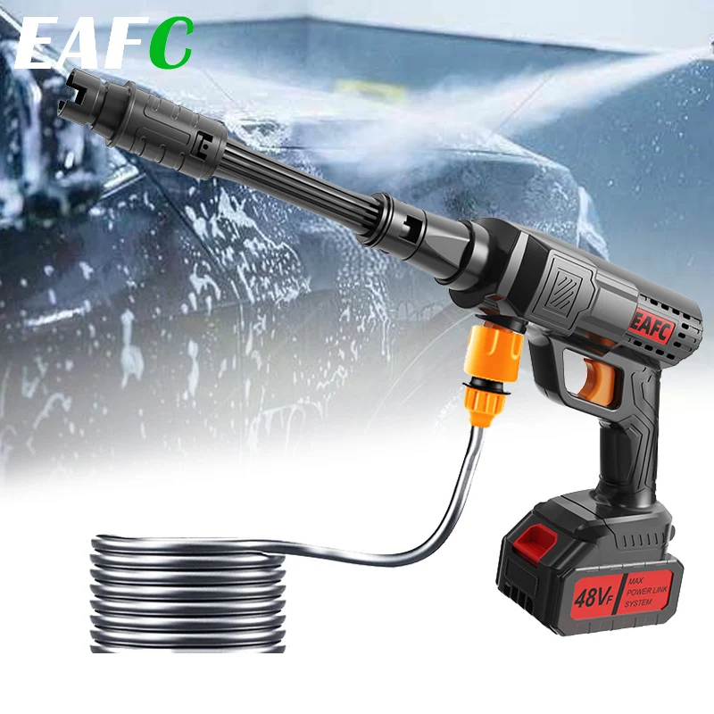 100BAR Cordless High Pressure Cleaner Washer Spray Water Gun Car Wash Pressure Water Cleaning Machine for Makita 18V Battery