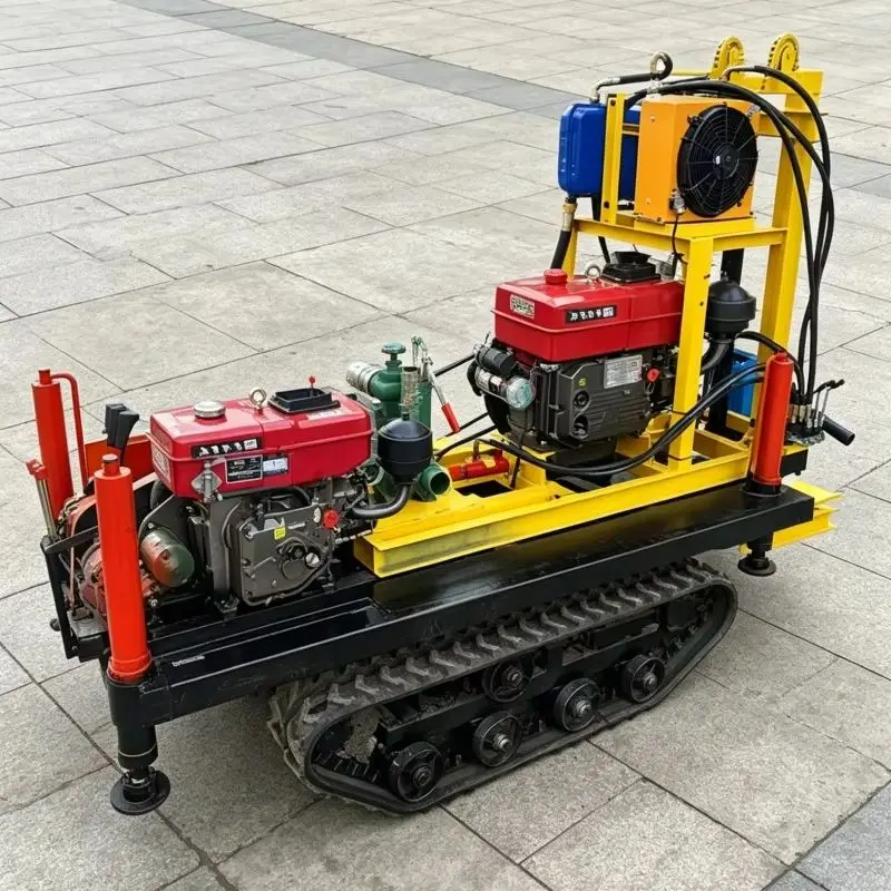

Customized Water Well Drilling Rig,High-Quality Boring & Well Drilling Machine,Mini Drilling Equipment, Rural Drilling Machinery