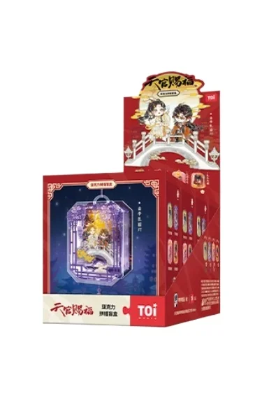 TOI Heaven Official's Blessing Blind Box DIY lantaarn ornament handgemaakt oplichtend hangend hanger anime personage verzamelobject cadeau