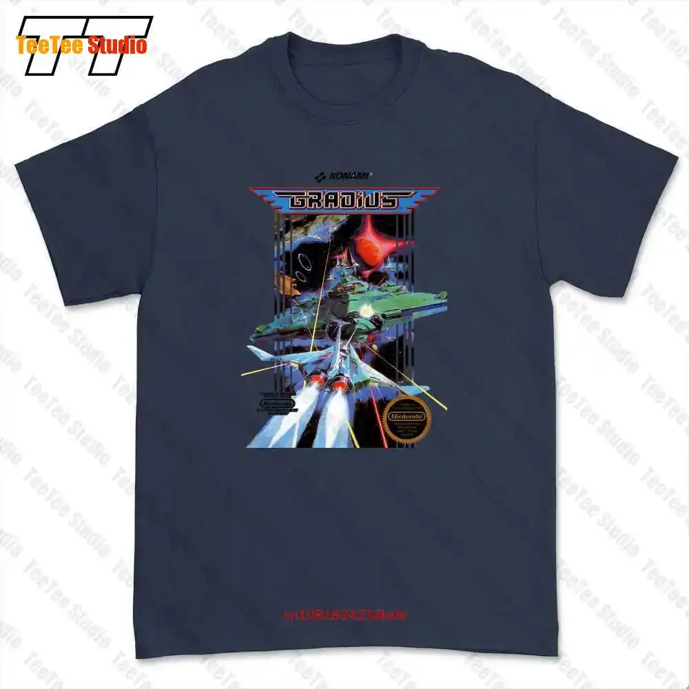 Gradius Nes Video Game Box Art T-shirt Tee MN1L