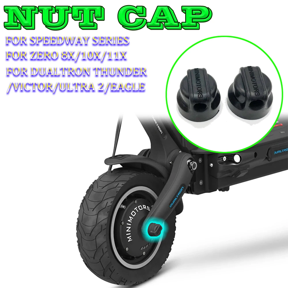 Tapa de tuerca de tornillo protectora a prueba de polvo para patinete eléctrico Speedway Series/Dualtron Thunder Victor Ultra2 Eagle/Zero 8X 10X 11X