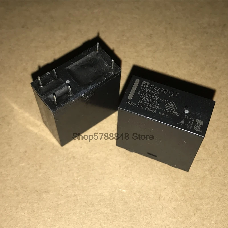 New&original  2pcs  F4AK024T FTR-F4AK024T F4AK024  F4AK012T FTR-F4AK012T F4AK012 12VDC 24VDC 5A