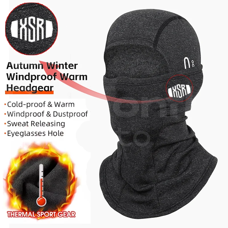 

For YAMAHA XSR700 XSR 700 XSR900 XSR 900 XSR125 155 Winter Warm Tactical Balaclava Motorcycle MTB Full Face Windproof Mask