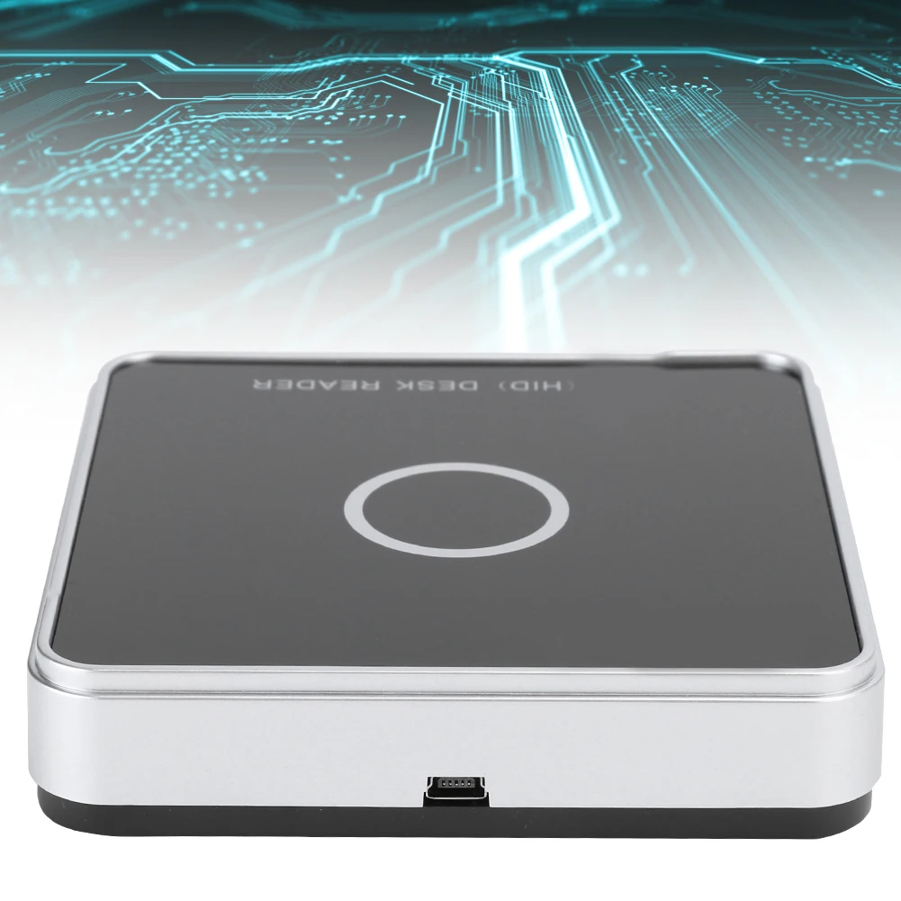 Desktop Reader Desktop Card Reader Desktop Reader Writer UHF RFID Card Issuer 915MHZ Non‑Contact Electronic Tag Access Control