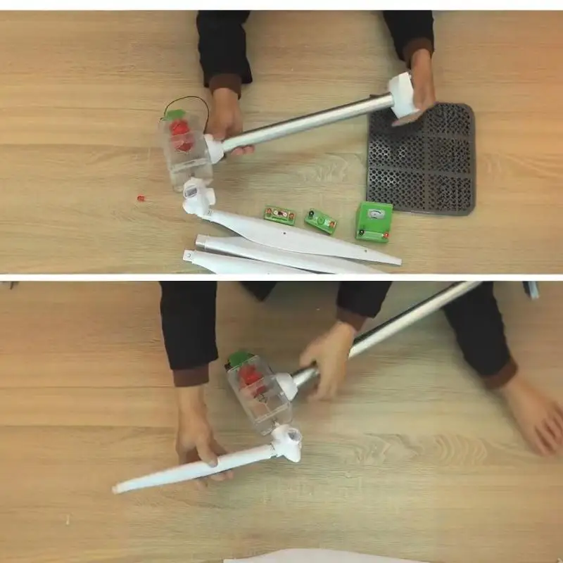 Explore Kid Wind Turbine Model Toys Children's DIY Science Experiment Technology Wind Energy Small Production Materials