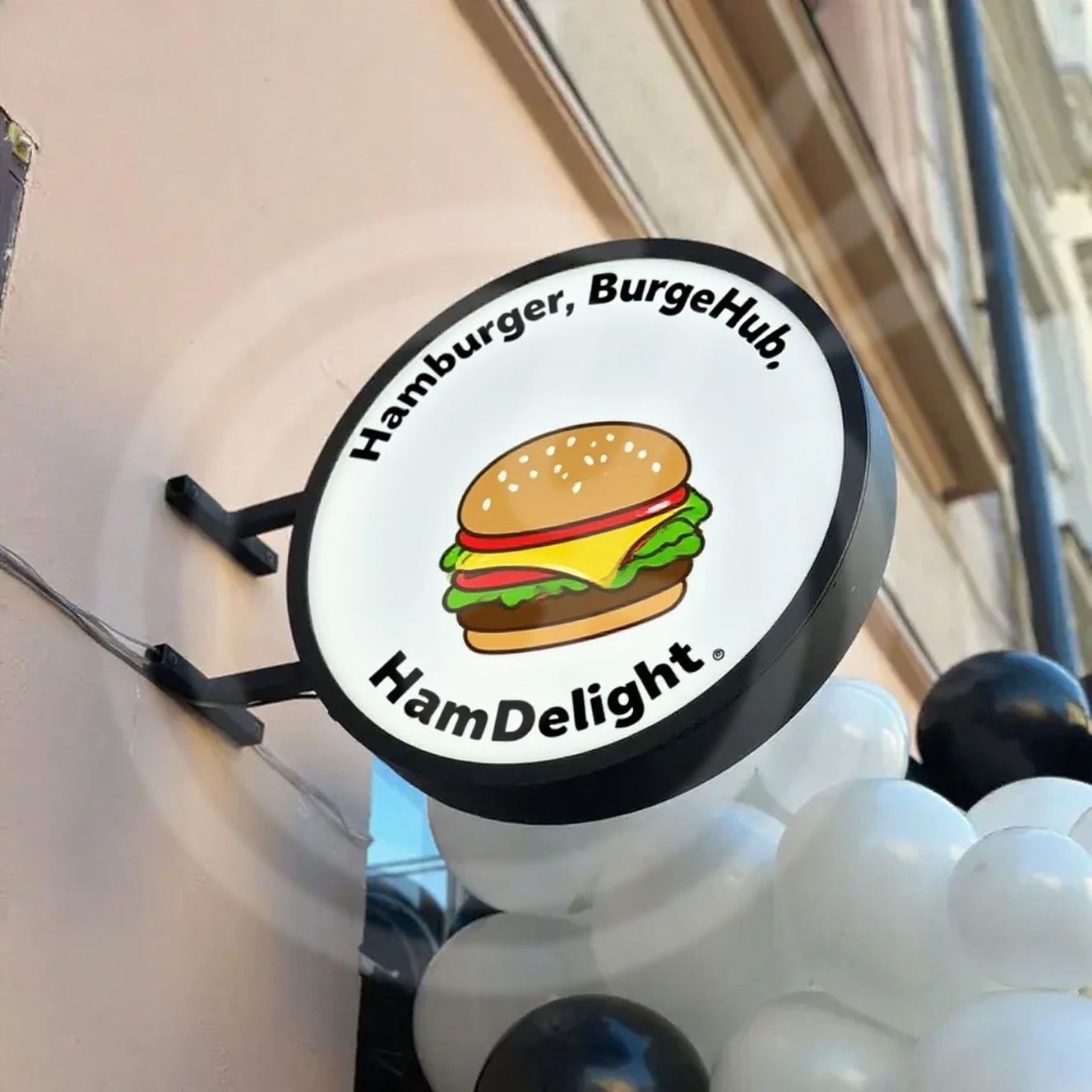 맞춤형 비즈니스 간판 밝은 로고 라이트 LED 박스 사인 글자 가정용 발광 간판 벽 박스 광고 야외 글자 금속