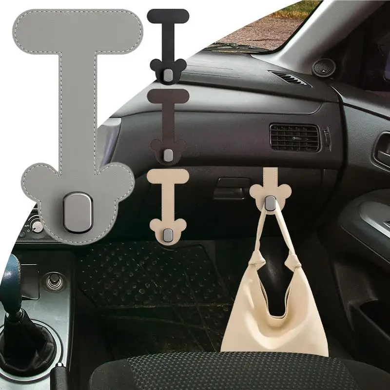 

Bag Hanger For Car Strong Adhesion Bag Hook Multifunctional Glovebox Organizer Automotive Interior Accessories For RV Sedan