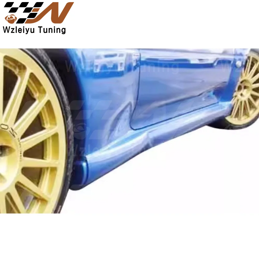 Fiberglass Body Kit Front Bumper Rear Bumper Side Skirts Front Rear Fenders Fit For Subaru Impreza GC8 93-01 Sedan WRX