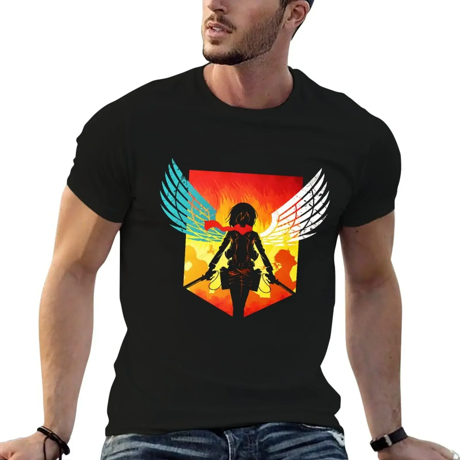 Winged Angel T-Shirt customs design your own aesthetic clothes clothes for men