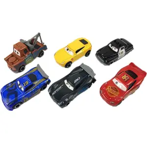 Disney Pixar Dietcast Metal Car Model Model Set, Lightning McQueen, Jackson Storm, Mack Truck Onkel, Kinderspielzeuggeschenk, 1:55, 3 PCs, 6 PCs, 7PCS 10 Hauptverkäufe Old Toy Truck - №5