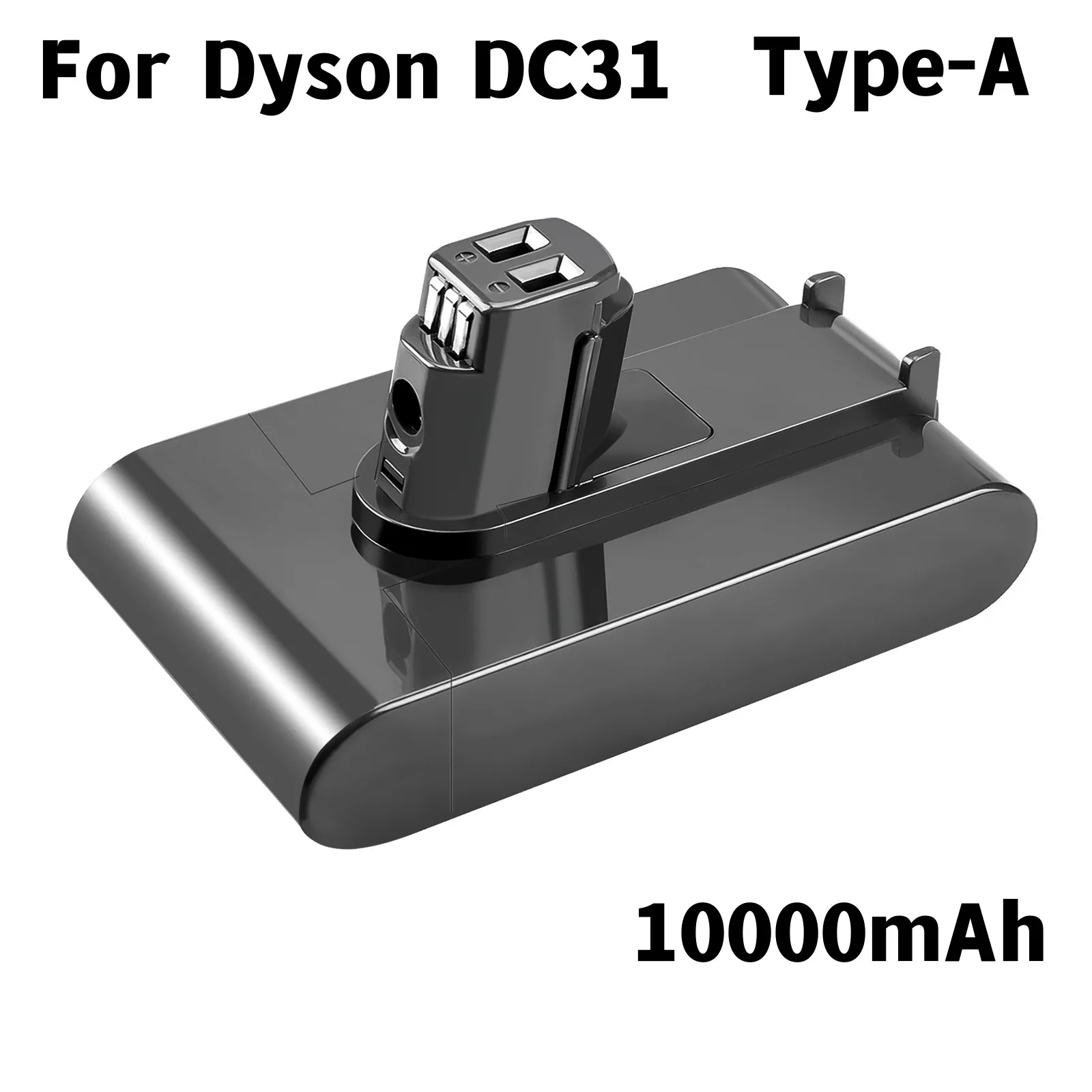 

Bonacell 10000mAh 22.2V Li-ion Battery For Dyson DC31 Vacuum Cleaner TypeA Chargeable Battery With DC35 DC45 DC34 DC44 DC31