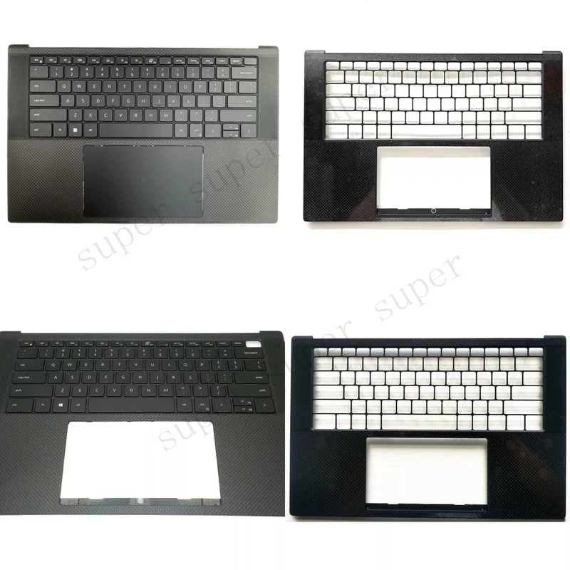 S+ For Dell XPS 15 9500 Precision 5550 Upper Case Palmrest Cover Keyboard Touchpad