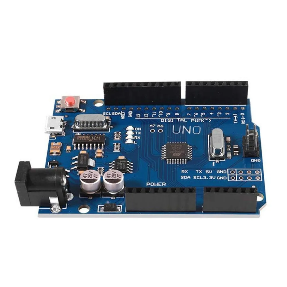 

CH340G R3 Макетная плата USB-кабель Arduno D1 R3 Беспроводной модуль, совместимый с электронной печатной платой ATMEGA328P R3