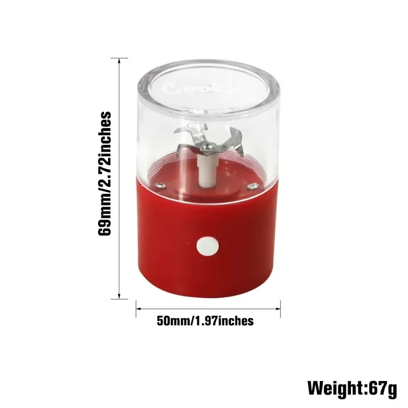 EVIL Portable Electric Cigarette Tobacco Grinder Small USB Rechargeable Dry Herb Grass Grinders for Smoking Pipe Accessories view 2