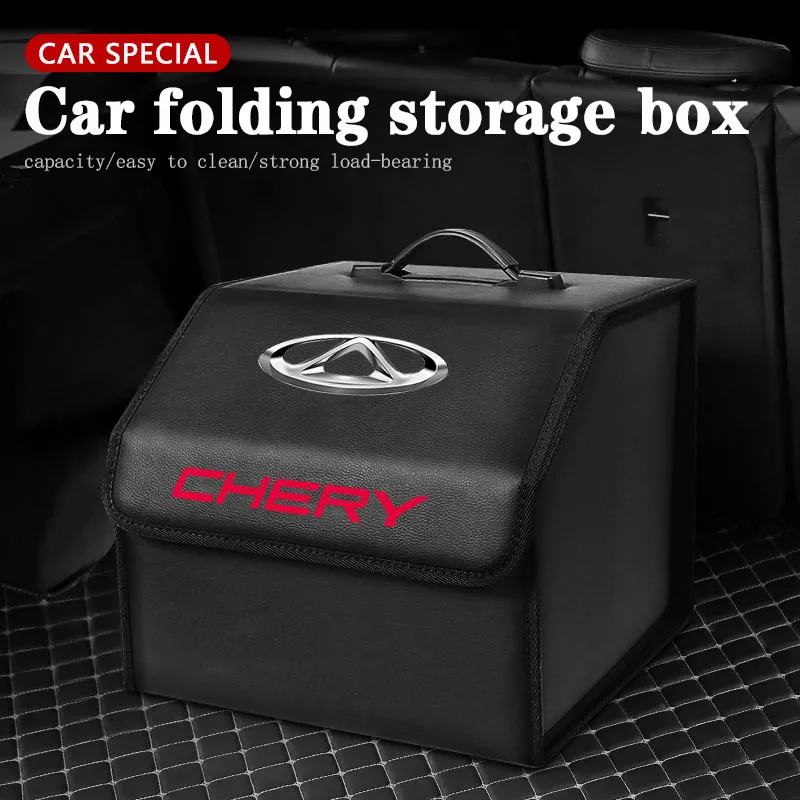 

S/L Car Mounted Rear Compartment Storage and Organizing Storage Box For Chery Omoda Tiggo 7 8 Pro 4 3 Fulwin 2 Arrizo 6 QQ 5x X1