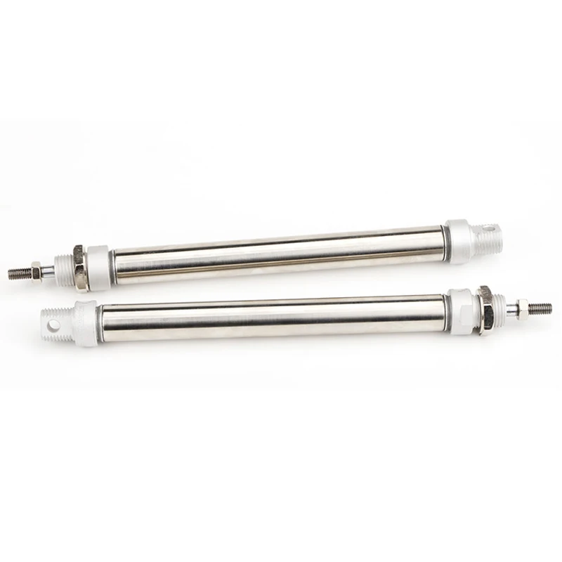 Stainless Steel Double Action MA Type With Magnet 16/20/25/32/40mm Bore 25/50/75/100/125/150/175mm stroke pneumatic cylinder