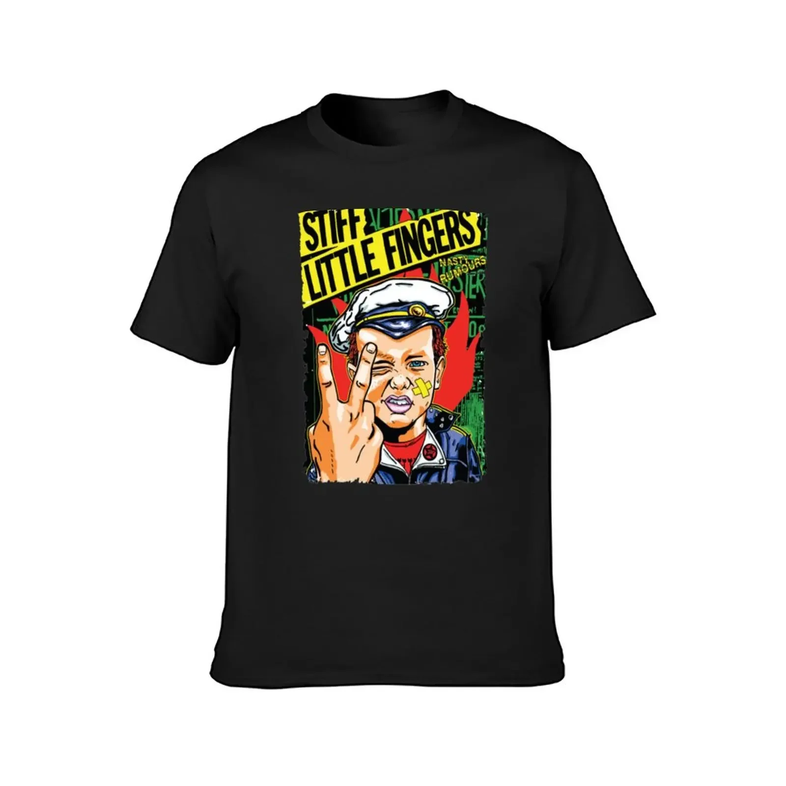 Mendadak Payu - STIFF LITTLE FINGERS T-Shirt baggy shirts custom shirt graphic t shirts t shirts for men cotton