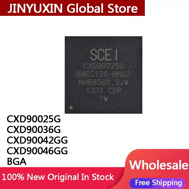 1Pcs CXD90025G CXD90025 CXD90036G CXD90036 CXD90042GG CXD90046GG BGA New original IC chip In Stock Wholesale