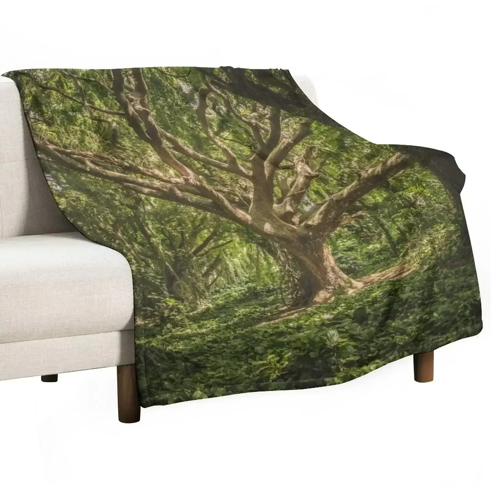 

Green Tree Throw Blanket Comforter Blankets Sofas Of Decoration decorative Personalized Gift Blankets