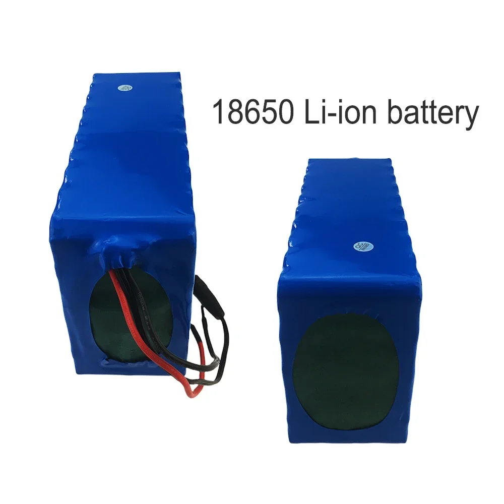 Bateria de Lítio com Carregador, Placa de Proteção BMS Embutida, Alta Capacidade, Alta Capacidade Inteligente, 18650, 7S10P, 29.4V, 34000mAh