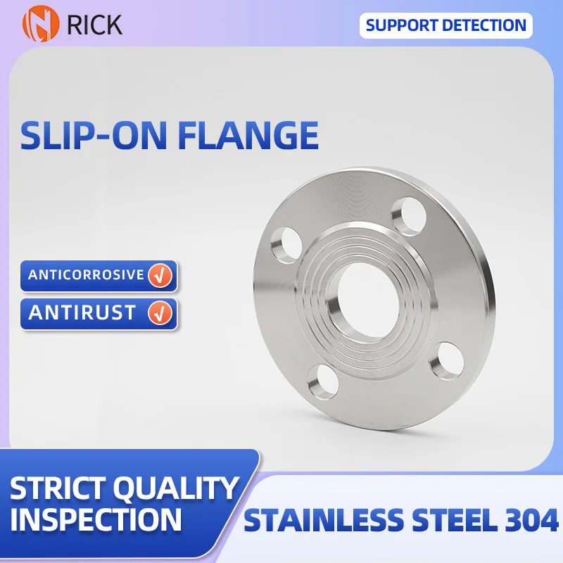 

304 stainless steel American standard flange flange 20615 with neck flat welded SO flange 150LBDN15 20 25 32 40 50