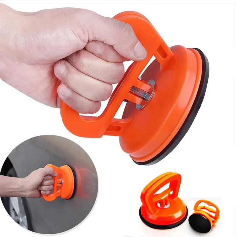 

1/2/4PCs mini car dent repair universal puller suction cup bodywork panel sucker remover tool heavy-duty rubber for glass metal