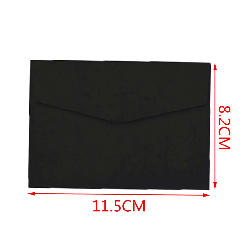 Enveloppes en papier pour cartes postales et invitations de mariage, petites enveloppes aux couleurs acidulées, 10 pièces