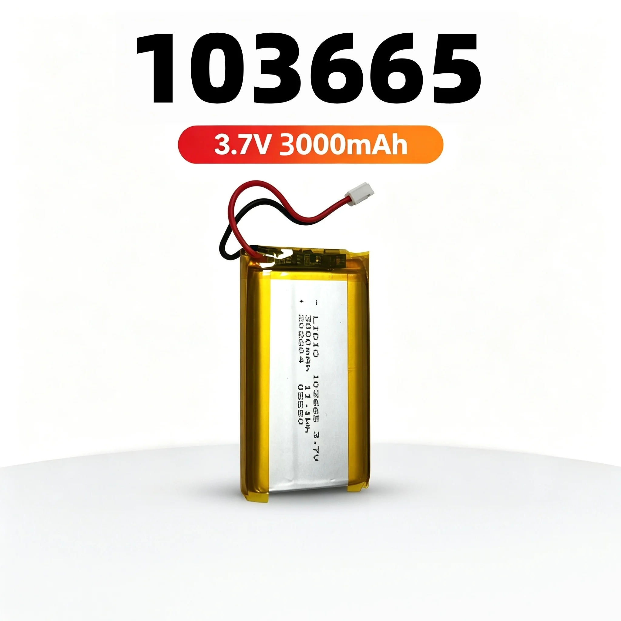 3.7V Lipo Battery 3000Mah/800Mah PL103665 Lithium Battery Li Polymer Batteries For T114 V2 LoRa 32 V3 Dev-board LoRa Node