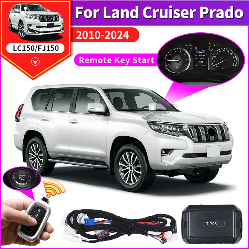 

Remote Key Starter,For Toyota Land Cruiser Prado 150 2010-2024 2023 Interior Upgraded Modification accessories,body kit LC150