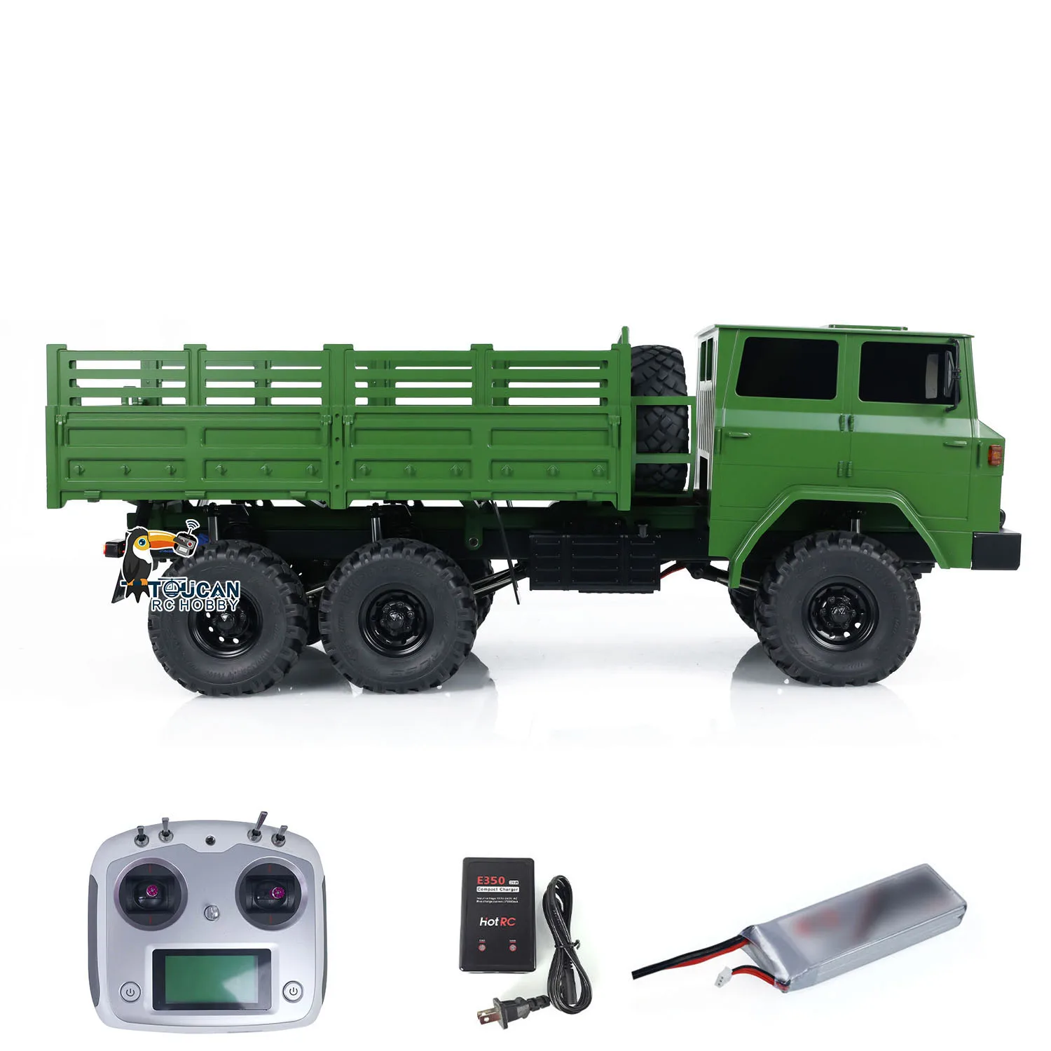 Jouet camion militaire CROSSRC 1/12 XC6 RTR, voiture inoler RC, 6WD, son, fumée, bricolage, tout prêt à courir, peint, fini pour garçon, THZH1979