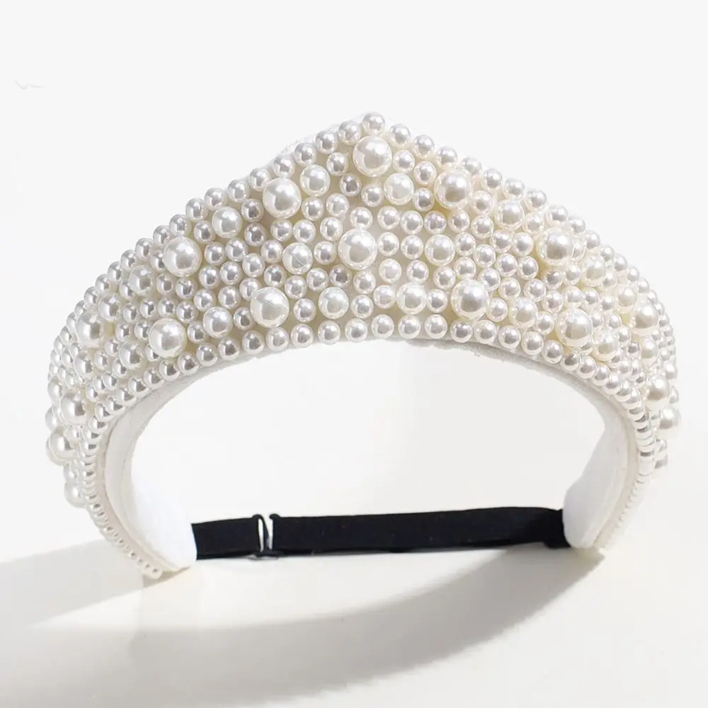 

Элегантная бархатная повязка на голову в виде короны, треугольная эластичная повязка для волос с губчатой подкладкой, классический европейско-американский стиль, винтажные аксессуары для волос