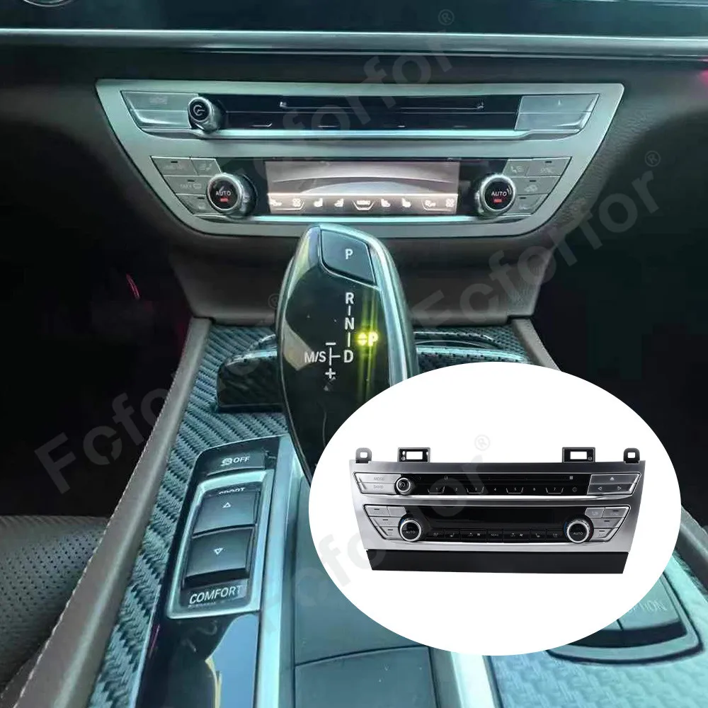 ترقية G12 G15 LCD التيار المتناوب لوحة لسيارات BMW 7 Series F01 F02 2009-2016 HD شاشة تعمل باللمس سيارة لوحة التحكم في المناخ التيار المتناوب الوسائط المتعددة المركزية