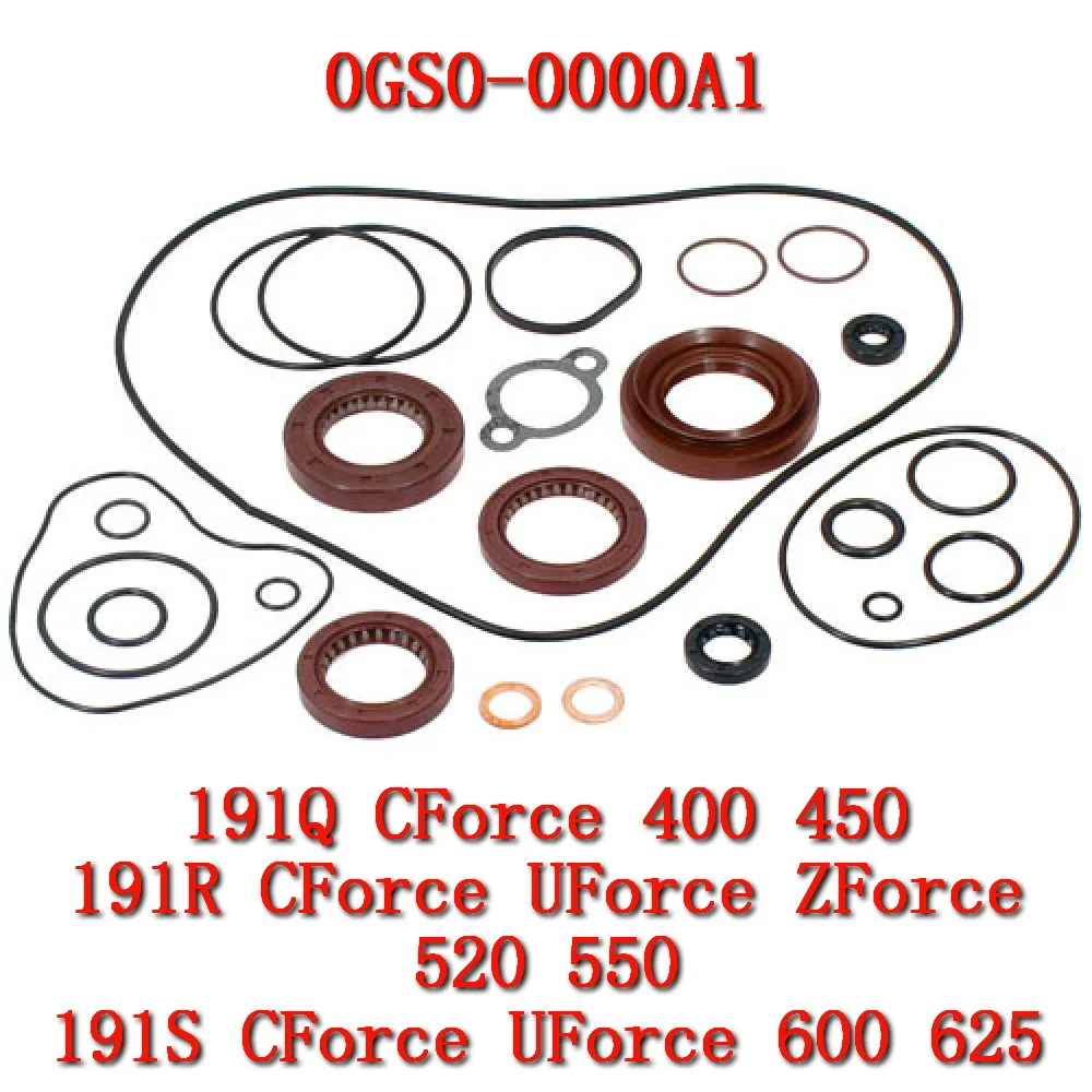 Oil Seal O-Seal Ring Kit Engine For CFMoto 0GS0-0000A1 ATV UTV SSV CForce UForce 600 625 Touring CF600ATR CF600AU CF600AZ