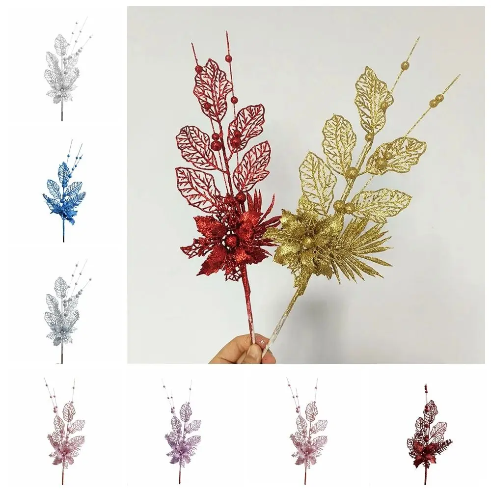 Creative Simulated Berry Branch Multipurpose Glitter Artificial Branches Simple Fashion DIY Tree Ornaments