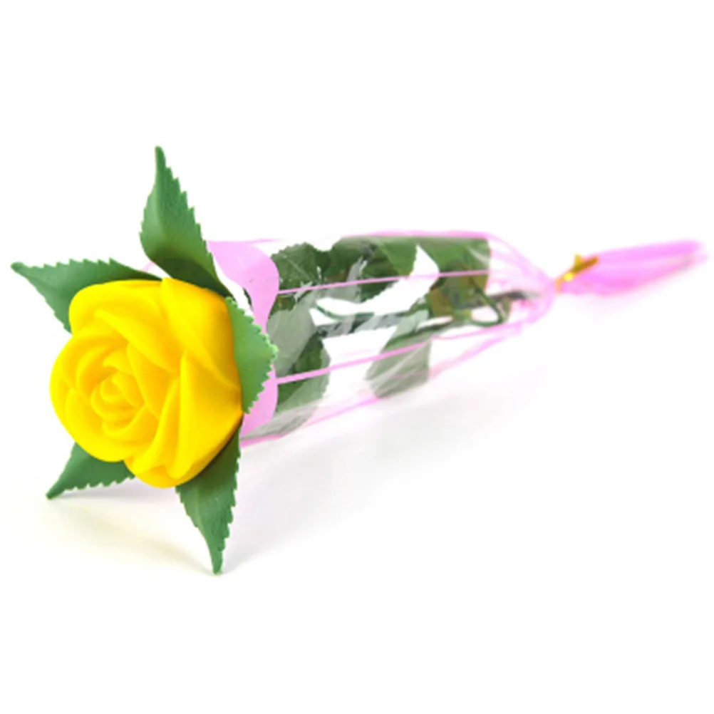 

Glowing Rose Artificial Roses Simulation Flower Plastic Light Romantic Luminous Gift