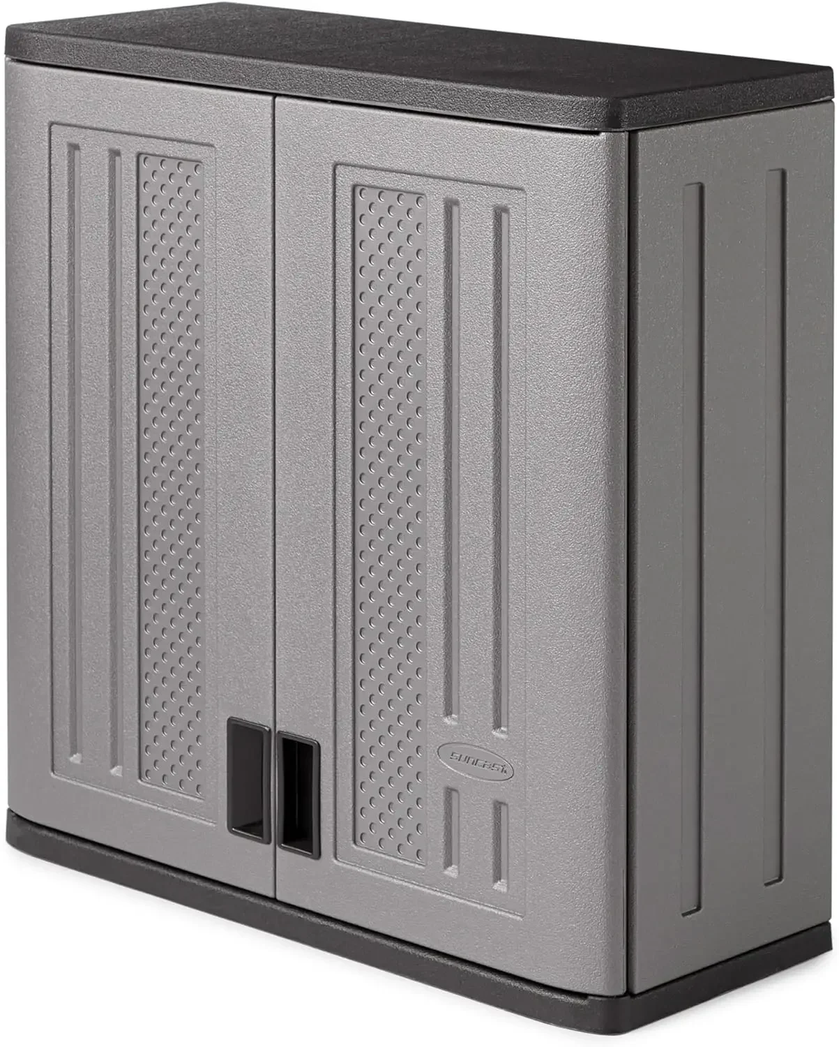 

BMC3000 Cabinet-Resin Construction for Wall Mounted Garage Storage 30.25" Organizer, Silver/Platinum