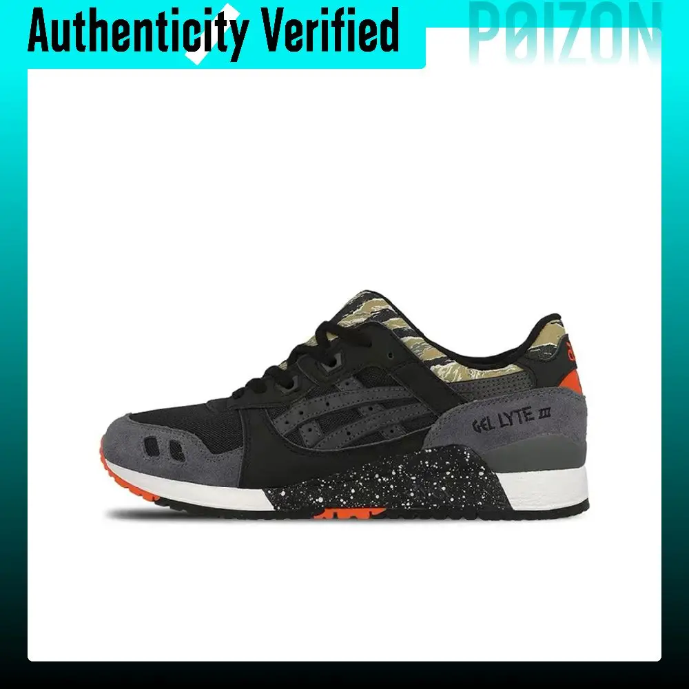 ASICS Gel-Lyte 3 Running Shoes Unisex Low-top Black/Gray H7Y0L-9090