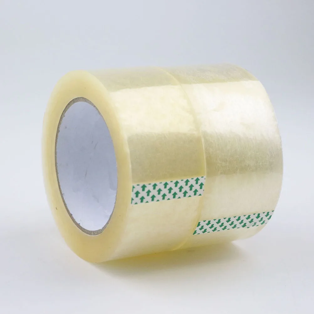 

6 Rolls Adhesive Tape Transparent Clear Duct Filament Packaging Heavy Duty Sealing