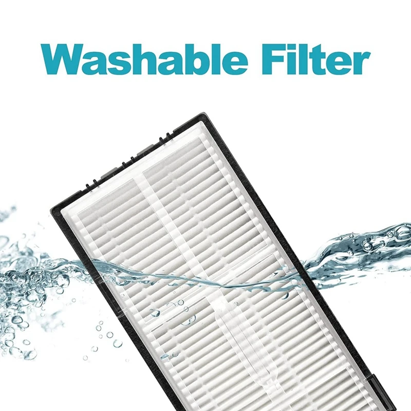 21PCS For Roborock S8 /S8+/ S8 Plus/ S8 Pro Ultra Robot Vacuum Dual Main Brush Side Brush Hepa Filter Accessories Kit