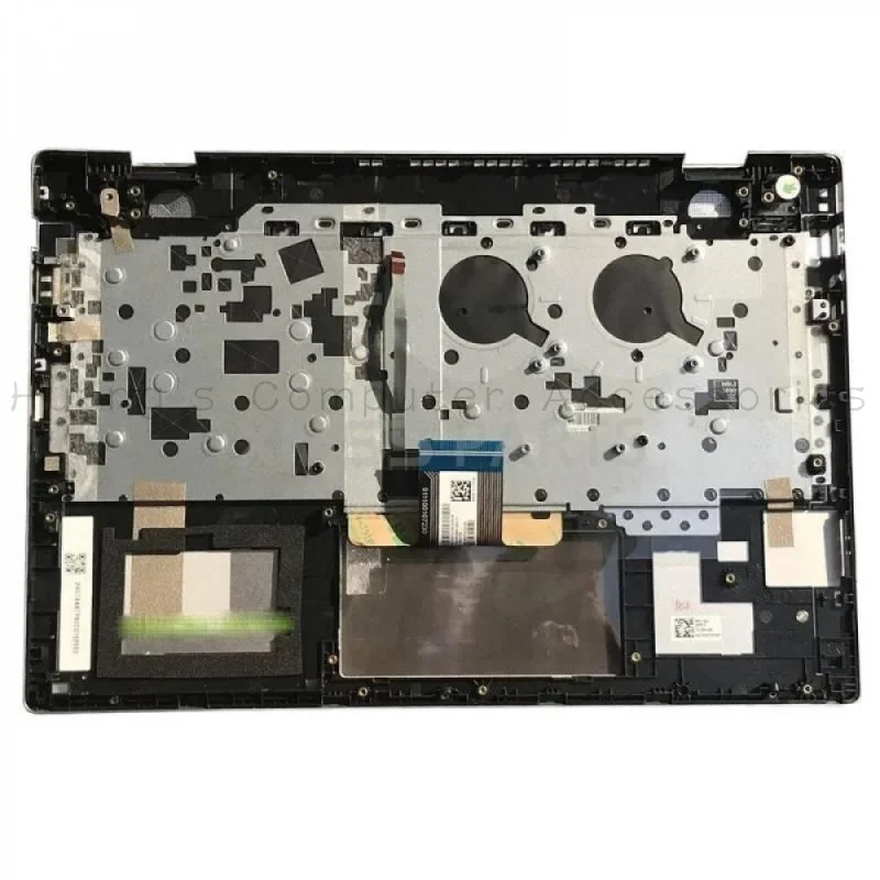 SS+New Palmrest With Backlit US Keyboard For HP Pavilion 14C-CE1058WM 14-CE Series Laptop Replacement Part