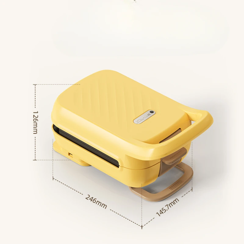 Macchina per panini addensata, griglia per colazione con chiusure regolabili, tostapane multifunzione per pancake/banchi, pressa per pressa